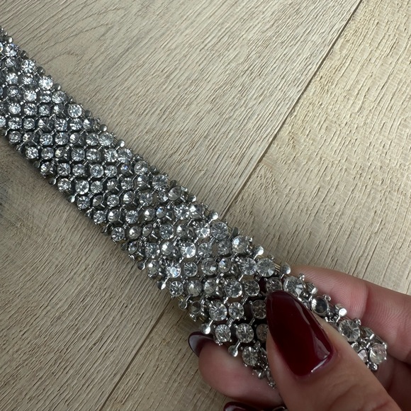 Diamond choker necklace - Picture 3 of 6